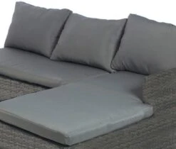 MaxxGarden Loungeset – Rattan Hoekset - 4 Persoons - Incl. Salontafel - Grijs -Tuingereedschap Serie Winkel 1200x1020 3