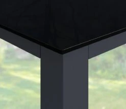 Casaria – Tuintafel – Aluminium – 90x90x75cm –Antraciet -Tuingereedschap Serie Winkel 1200x1034