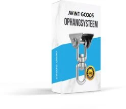 AVINT GOODS RVS Ophangsysteem Plafondhaak Bokszak – Schroefhaak & Ophanghaak Hangstoel – Muurhaak Binnen & Buiten - 550KG -Tuingereedschap Serie Winkel 1200x1038