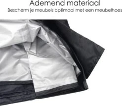 Merkloos Beschermhoes Voor Tuinmeubelen - 250x250x90cm - Zwart -Tuingereedschap Serie Winkel 1200x1039 3