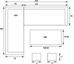 Merkloos Rivièra Original | Loungeset Hoekset Dining Set Tuinset | Wicker | Hoekbank, Hoge Tuintafel, 2 Hockers | 6 Zitplaatsen 9 Merkloos Rivièra Original | Loungeset Hoekset Dining Set Tuinset | Wicker | Hoekbank, Hoge Tuintafel, 2 Hockers | 6 Zitplaatsen -Tuingereedschap Serie Winkel 1200x1040 4