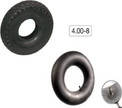 Kruiwagenband Binnen En Buitenband 4.80/4.00-8