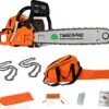 TIMBERPRO - Kettingzaag – Benzine - 62 Cc - Zwaardlengte 50 Cm - Transportzak - 2e Ketting -Tuingereedschap Serie Winkel 1200x1072 1
