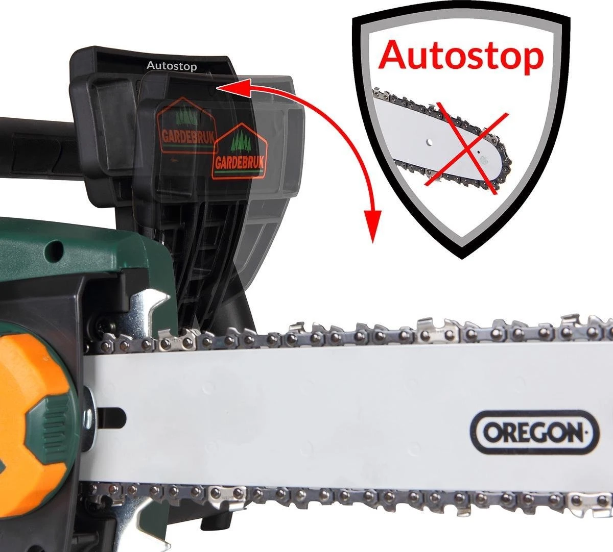 Merkloos Gardebruk Elektrische Kettingzaag 2800 Watt - 46cm Snijlengte 5 Merkloos Gardebruk Elektrische Kettingzaag 2800 Watt - 46cm Snijlengte - Afbeelding 3