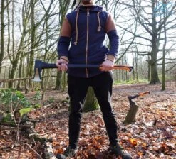 Novit Bijlenset - Kloofbijl 1kg + 3kg GRATIS Wetsteen - Handbijl - Bijl - Hakbijl -Tuingereedschap Serie Winkel 1200x1086 2