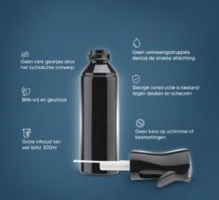 Johannes & Co Waterspuit Zwart - Waterverstuiver Mist Verstuiver Haar -Tuingereedschap Serie Winkel 1200x1097 11