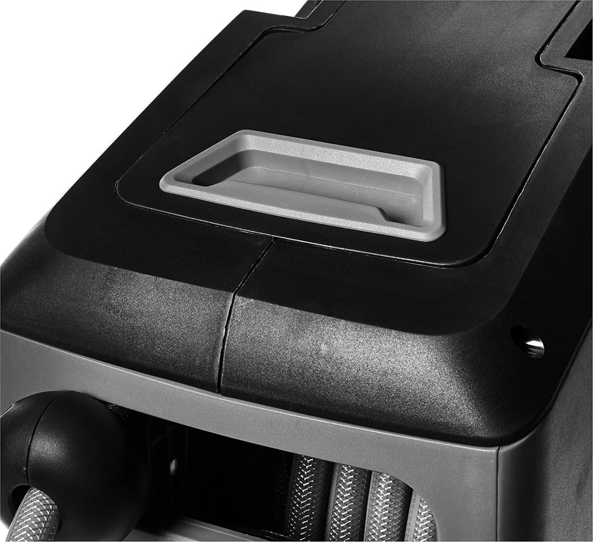 CoolHome - Wandslangenbox 20 Meter + 2 Meter - Tuinslang Met Haspel- Slangenhouder 180° Draaibaar - Tuinslanghaspel Zwart - Grijs 5 CoolHome - Wandslangenbox 20 Meter + 2 Meter - Tuinslang Met Haspel- Slangenhouder 180° Draaibaar - Tuinslanghaspel Zwart - Grijs - Afbeelding 3