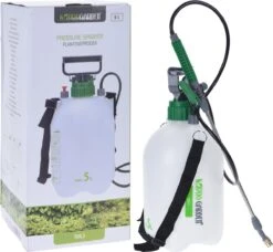 Merkloos Pro Garden Plantensproeier Drukspuit - 5 Liter - Inclusief Draagriem