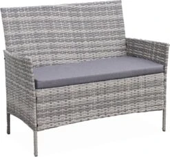 Alice's Garden Loungeset Moltès - 4 Plaatsen - Wicker - Kleine Set - Tinten Grijs/grijs -Tuingereedschap Serie Winkel 1200x1108 2