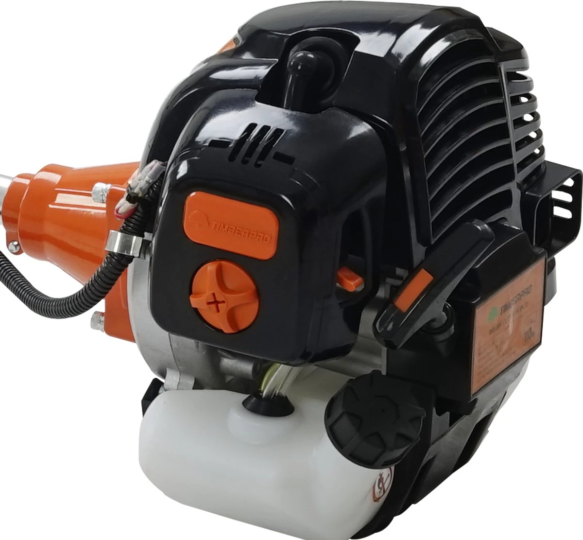 TIMBERPRO - 5-in-1 – Multitool – Benzine - Kettingzaag - Bosmaaier -Kantenmaaier - Haagschaar - Verlengstuk - 52 Cc. 10 TIMBERPRO - 5-in-1 – Multitool – Benzine - Kettingzaag - Bosmaaier -Kantenmaaier - Haagschaar - Verlengstuk - 52 Cc. - Afbeelding 8