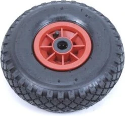 Benson Bolderkarwiel Steekwagenwiel Met Luchtband 3.00-4 | Asgatdiameter 20mm Rollager | Hoogte Wiel 26cm -Tuingereedschap Serie Winkel 1200x1111