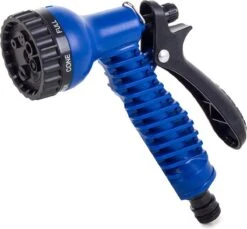 Uitrekbare Tuinslang Tot 15 Meter - Tuinsproeier Met 7 Verschillende Standen - Tuin Besproeien - Sproeikop - Blauw - Flexibel Elastisch -Tuingereedschap Serie Winkel 1200x1112 4