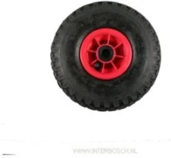 Benson Bolderkarwiel Steekwagenwiel Met Luchtband 3.00-4 | Asgatdiameter 20mm Rollager | Hoogte Wiel 26cm -Tuingereedschap Serie Winkel 1200x1114