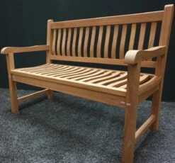 Merkloos TIERRA | Tuinbank Van Teak Comfort Plus + | 150 Cm - 3-Persoons / 3-Zits | Naturel / Original | BONANY Luxe | Geschuurd & Olie Op Waterbasis | Klassiek & Traditioneel | Stevig | Tuinzetel | Bank Voor Tuin -Tuingereedschap Serie Winkel 1200x1118 2