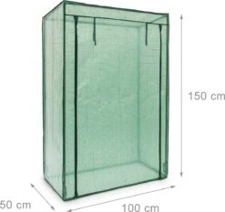 Relaxdays Kweekkas Tomaten - Folie Tuinkas - Tomatenhuis - Foliekas - Broeikas Kunststof - PE -Tuingereedschap Serie Winkel 1200x1133 8