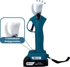 NovarGarden® Elektrische Snoeischaar NG1 - 2x Accu - Elektrisch - Takkenschaar - Op Batterij - 28mm -Tuingereedschap Serie Winkel 1200x1136 1