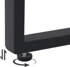 Songmics Tuinmeubelset, 3-delige Set, Van Polyrotan, Voor Outdoor, Terras, Balkon, Tuin, Eenvoudige Montage, Bijzettafel En 2 Stoelen, Zwart-beige -Tuingereedschap Serie Winkel 1200x1141 4