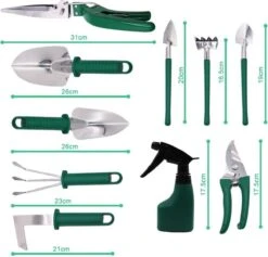 Tuingereedschap Set Tuinierset 10 Delig - Snoeischaar Tuinschaar Bloemenschaar Tuinschepje Plantenspuit Handhark -Tuingereedschap Serie Winkel 1200x1149 2