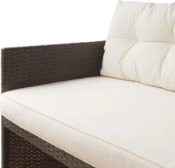 Teamson Home 3-Delig Hoek Loungeset - Tuinmeubelen - Tuinbank - Omvat Tafel En Kussens - Rotan - Bruin/Wit 22 Teamson Home 3-Delig Hoek Loungeset - Tuinmeubelen - Tuinbank - Omvat Tafel En Kussens - Rotan - Bruin/Wit -Tuingereedschap Serie Winkel 1200x1150 7