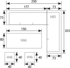 Garden Impressions Blue Bird Dining Loungeset 5-delig - Rechts - Bruin/antraciet -Tuingereedschap Serie Winkel 1200x1151 2
