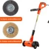 Kibani Elektrische Onkruidborstel 400W - Inclusief 2 Borstels - 11cm Diameter - Voegenreiniger - Stalen En Nylon Borstel - Voegenborstel - Onkruidverwijderaar - Onkruidverdelger - Voegborstel -Tuingereedschap Serie Winkel 1200x1153 1