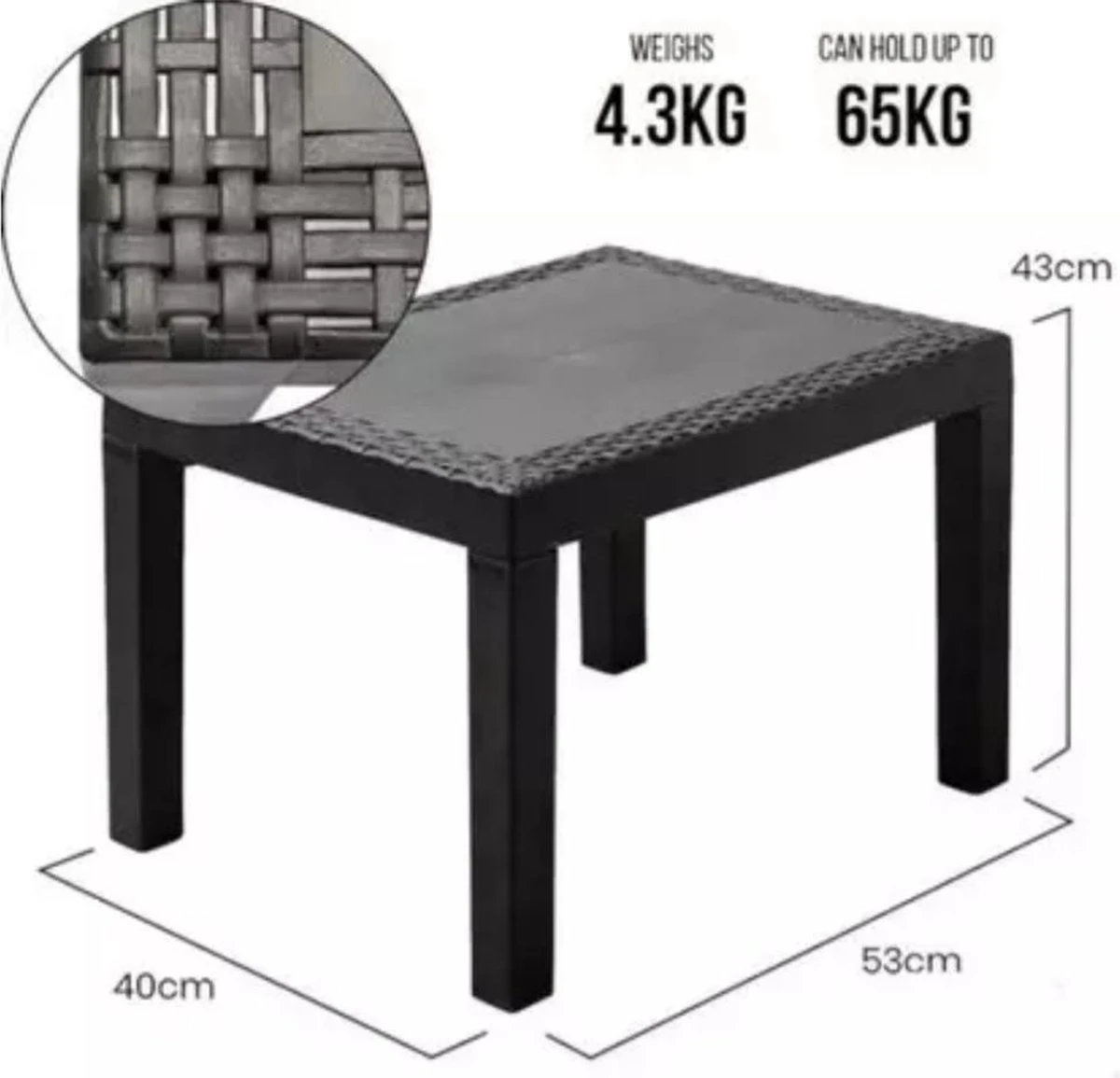 Pro Garden - Tuinset 5-delig Met Kussens 8 Pro Garden - Tuinset 5-delig Met Kussens - Afbeelding 6