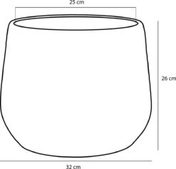 Mica Decorations Clemente Bloempot - H25,5 X Ø32 Cm - Terracotta - Goud -Tuingereedschap Serie Winkel 1200x1155 8