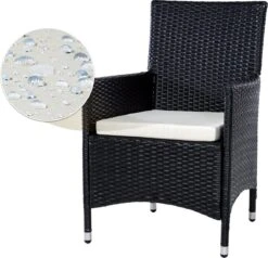 Tectake - Tuinmeubelset - 8 Persoons - Zwart 10 Tectake - Tuinmeubelset - 8 Persoons - Zwart -Tuingereedschap Serie Winkel 1200x1156 12