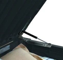 Keter Rockwood Opbergbox - 570L - 155x72,4x64,4cm - Grafiet -Tuingereedschap Serie Winkel 1200x1157 8