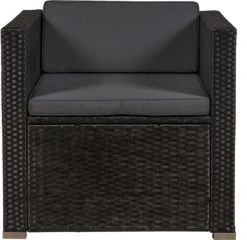 Polyrotan Loungeset Punta Cana L - Zwart -Tuingereedschap Serie Winkel 1200x1166 9