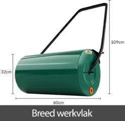 Gardebruk Tuinwals 60cm - 50L Vulvolume Staaltrommel - Groen -Tuingereedschap Serie Winkel 1200x1168 2