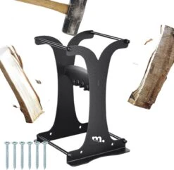 Miseru Houtklover – Zonder Bijl – No Axe – HANDMADE In Holland Houtsplijter – Houtkliever – Houtklover Voor Aanmaakhout – Ook Voor Stammen - Metaal