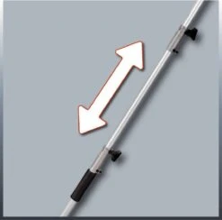 Einhell Telescoop Heggenschaar GC-HH 9048 (900 W - Snijkop Kantelbaar - Metalen Tandwielaandrijving - Telescopische Geleidesteel 50 Cm Verlengbaar - Extra Verstelbare Handgreep - Inclusief Draagriem) -Tuingereedschap Serie Winkel 1200x1184 7