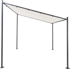 SORARA® Milano Overkapping / Paviljoen - Zand - 285 X 400 Cm. -Tuingereedschap Serie Winkel 1200x1186 7