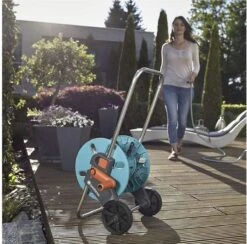 GARDENA AquaRoll S Slangenwagen - Verstelbare Handgreep - Excl. Tuinslang -Tuingereedschap Serie Winkel 1200x1186 9