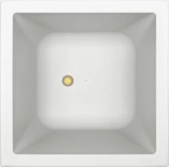 Elho Vivo Matt Finish Vierkant Wielen 40 - Grote Plantenbak Voor Binnen & Buiten - Gemaakt Van Gereycled Plastic - L 39 X W 39 X H 41 Cm - Wit -Tuingereedschap Serie Winkel 1200x1187 21