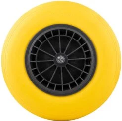 GARDENGEAR Kruiwagenwiel 4.00-8 Pu Plastic Geel -Tuingereedschap Serie Winkel 1200x1189