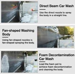 Merkloos Drillpro Elektrische Accu - Hogedrukreiniger - 30Bar - Multifunctioneel Mondstuk - Draagbaar Oplaadbaar Snoerloos - Zwart -Tuingereedschap Serie Winkel 1200x1191 2