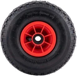 Benson Bolderkarwiel Steekwagenwiel Met Luchtband 3.00-4 | Asgatdiameter 20mm Rollager | Hoogte Wiel 26cm -Tuingereedschap Serie Winkel 1200x1197 1