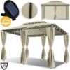 El Jardin - Partytent - 4x3 - Waterdicht Dak - Wanden - Beige Paviljoen -Tuingereedschap Serie Winkel 1200x1197 24