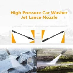 Merkloos 140 Bar Hogedrukspuitlans - Hogedrukreiniger Kärcher-opzetstuk - Verstelbare Sproeikop Voor Karcher Hogedrukreiniger - Accessoire Voor Karcher K1 K2 K3 K4 K5 K6 K7 -Tuingereedschap Serie Winkel 1200x1198 12