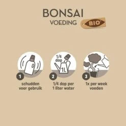 Pokon Bio Bonsai Voeding - 250ml - Plantenvoeding (bio) - 7ml Per 1L Water -Tuingereedschap Serie Winkel 1200x1198 37