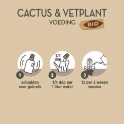 Pokon Bio Cactus & Vetplant Voeding - 250ml - Plantenvoeding (bio) - 7ml Per 1L Water -Tuingereedschap Serie Winkel 1200x1198 40