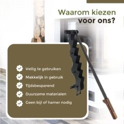 Flowkey® Houtklover XL - Houtsplijter Bijl - Houtkliever Kloofwig Gietijzer - Voor Hout & Aanmaakhout - Inclusief Gratis Bevestigingsset -Tuingereedschap Serie Winkel 1200x1199 18