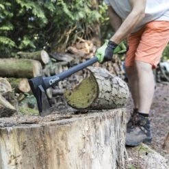 GEOLIA - Bijl - Bijl - Staal - Glasvezelsteel - 3kg Met Een Stalen Kop Van 2,5 Kg - Bijlen - Grote Bijl - Kloofhamer - Kloofbijl - Kloofbijl -Tuingereedschap Serie Winkel 1200x1199 8