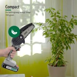 Mardin Mini Kettingzaag - Snoeizaag - Kettingzaag - Kettingzaag Electrisch Met 2 Accu - Inclusief Koffer - 1 Extra Accu - Grijs -Tuingereedschap Serie Winkel 1200x1199 9