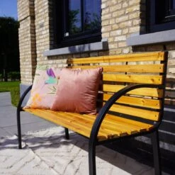 Dutcc 41142 - Tuinbank - Woodstock - 120 Cm – Zwart -Tuingereedschap Serie Winkel 1200x1200 1004