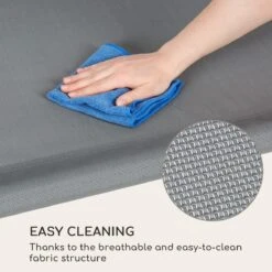 Blumfeldt Palermo Schommelbank - Hollywoodschommel 130 X 207 Cm - Ligbed Met Dak - Schommelstoel Voor 2 Personen - Tuinbank Inclusief Nekkussens - Stalen Frame En Polyester Dak - Grijs -Tuingereedschap Serie Winkel 1200x1200 1066