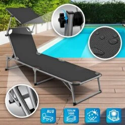 Sens Design Zonnebed - Ligbed Inklapbaar Met Zonneklep - Grijs 12 Sens Design Zonnebed - Ligbed Inklapbaar Met Zonneklep - Grijs -Tuingereedschap Serie Winkel 1200x1200 1112