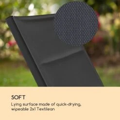 Blumfeldt Limala Tuinstoel - Ligstoel - Relaxstoel - Rugleuning In 6 Standen Verstelbaar - 2 Vielen - Draagkracht: Max. 150 Kg 14 Blumfeldt Limala Tuinstoel - Ligstoel - Relaxstoel - Rugleuning In 6 Standen Verstelbaar - 2 Vielen - Draagkracht: Max. 150 Kg -Tuingereedschap Serie Winkel 1200x1200 1170